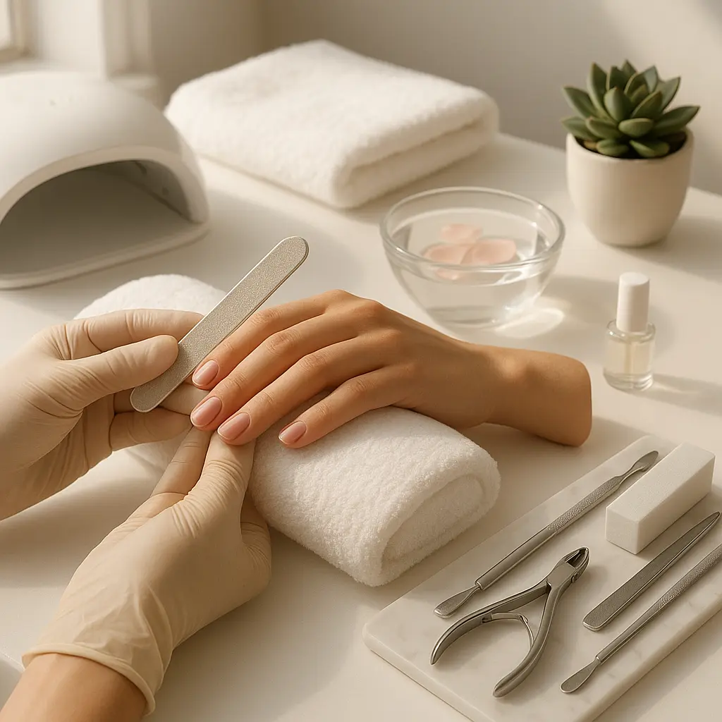 Maniküre und Pediküre